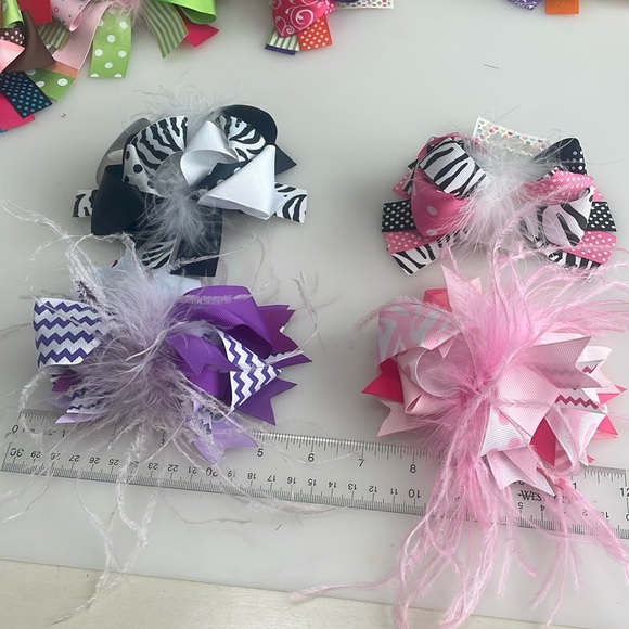 New Set of 10 Boutique Hair Baubles with Alligator Clips - Picture 12 of 14